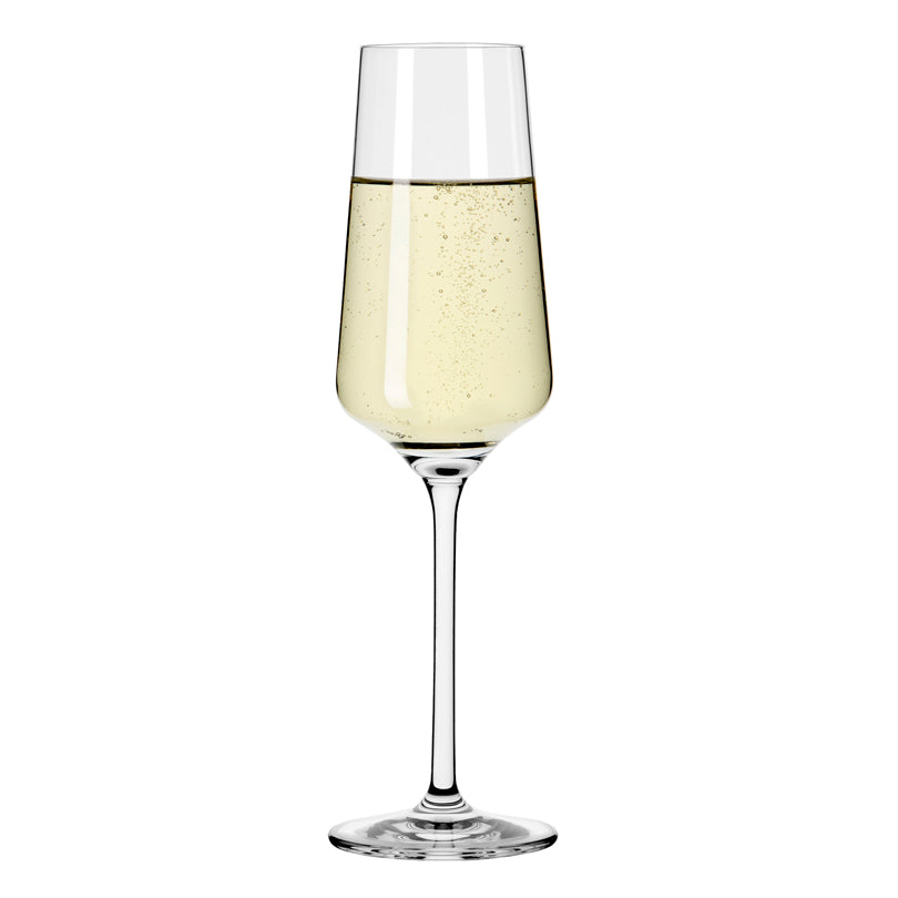 Calice champagne "Lichtweiss #1 - Niggemeier", confezione 2 pezzi cl 23/cm Ø6,5x22,5
