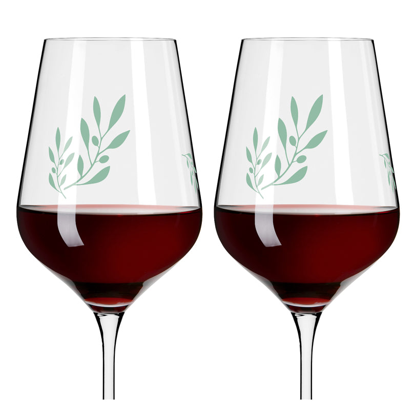 Calice vino rosso  "Organix #1 - Bohnenberg", confezione da 2 pezzi cl 57/ cmØ9,4x23,6