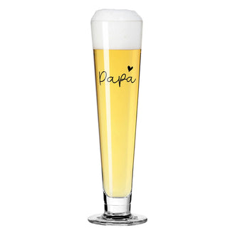 Calice birra Pils "Detti #1 - RDT - Papa" cl 38/cm Ø7,5x24,9
