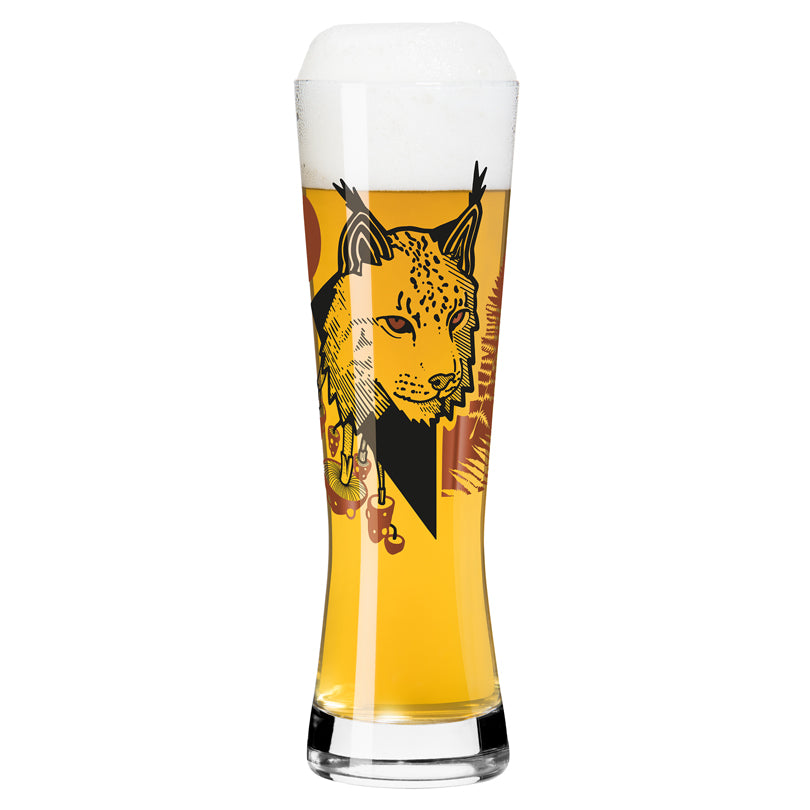 Bicchiere birra Weizen "Heritage #2 - D. Fatemi 2026" cl 61/cm Ø7,9x24,6