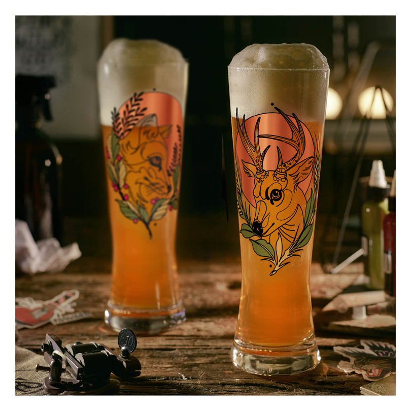 Bicchiere birra Weizen "Heritage #3 - T. Tietchen 2026" cl 61/cm Ø7,9x24,6