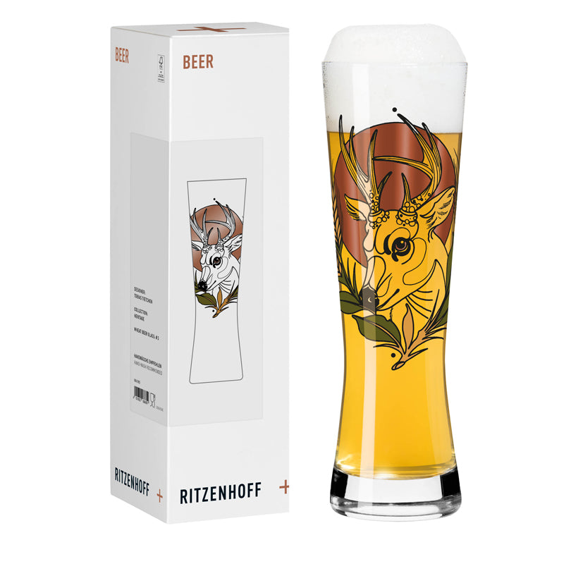 Bicchiere birra Weizen "Heritage #3 - T. Tietchen 2026" cl 61/cm Ø7,9x24,6