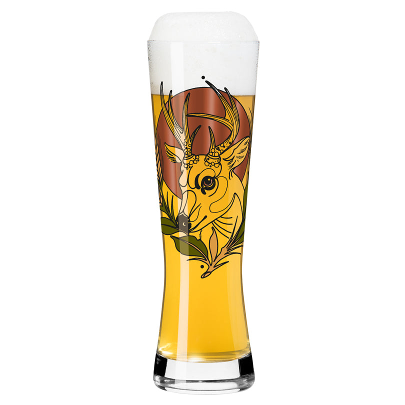 Bicchiere birra Weizen "Heritage #3 - T. Tietchen 2026" cl 61/cm Ø7,9x24,6