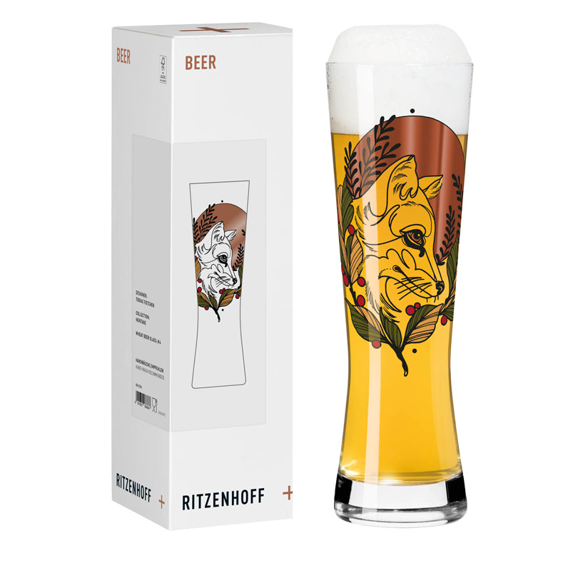 Bicchiere birra Weizen "Heritage #4 - T. Tietchen 2026" cl 61/cm Ø7,9x24,6