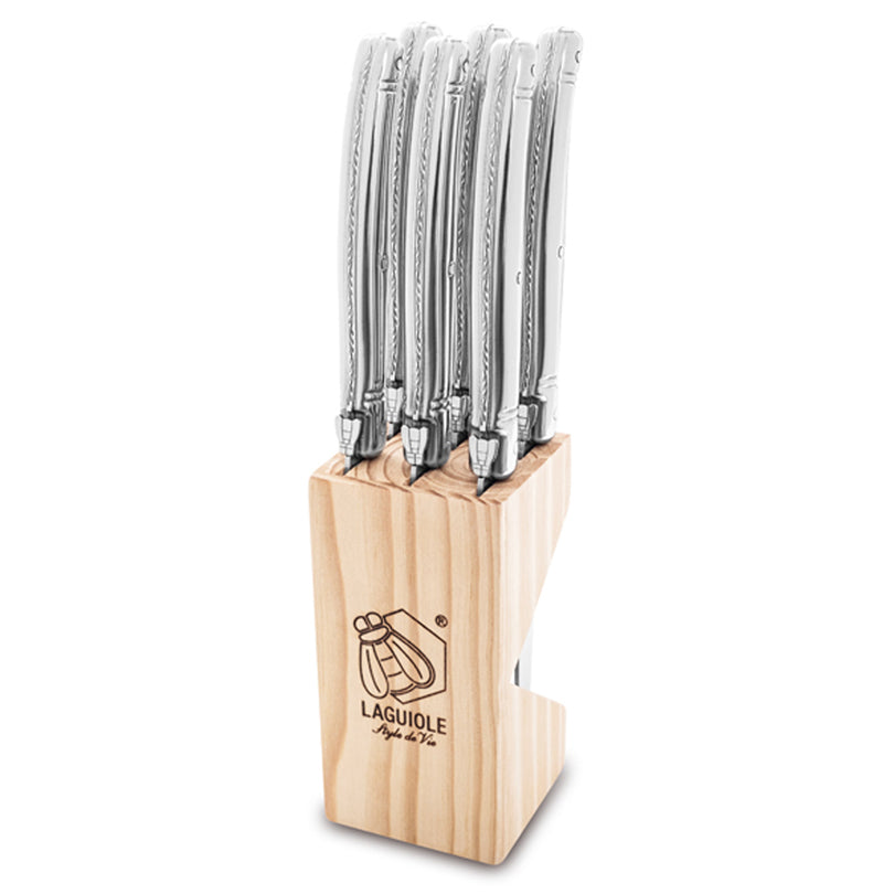Set 6 coltelli da bistecca "Premium Line - Stainless Steel" cm 11