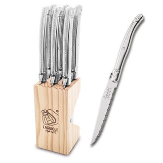 Set 6 coltelli da bistecca "Premium Line - Stainless Steel" cm 11