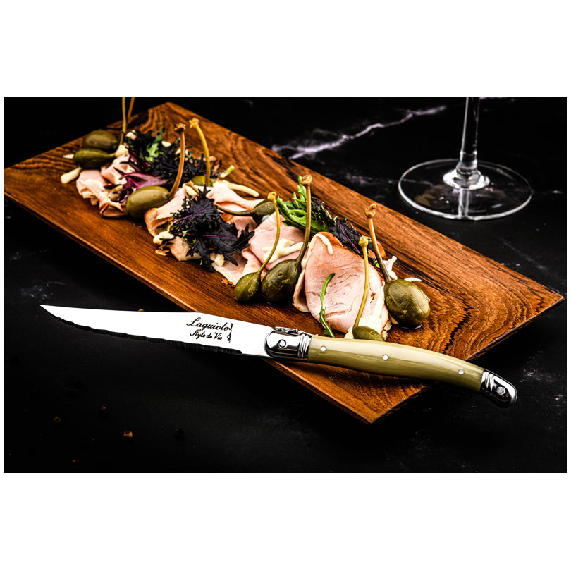 Set 6 coltelli da bistecca "Premium Line - Treasure" cm 11