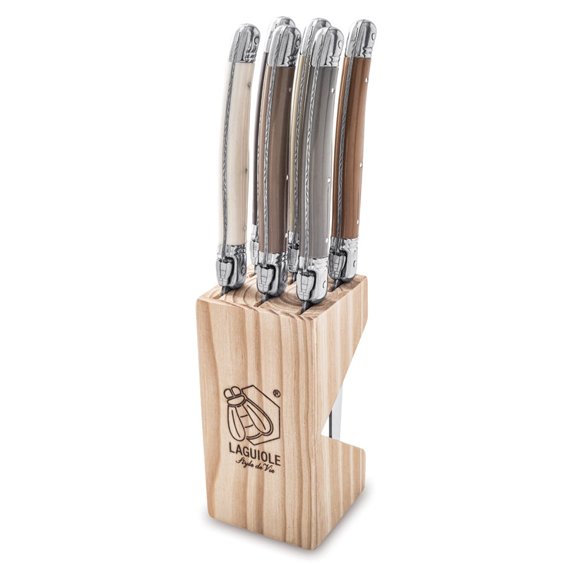Set 6 coltelli da bistecca "Premium Line - Treasure" cm 11