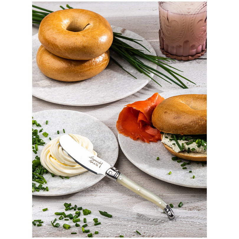 Coltello spalmaburro "Premium Line - Pearl", confezione 4 pezzi cm 6,5