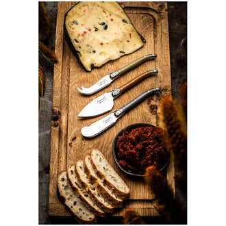 Set 3 coltelli formaggio "Premium Line - Treasure" cm 5,5/6/6,7