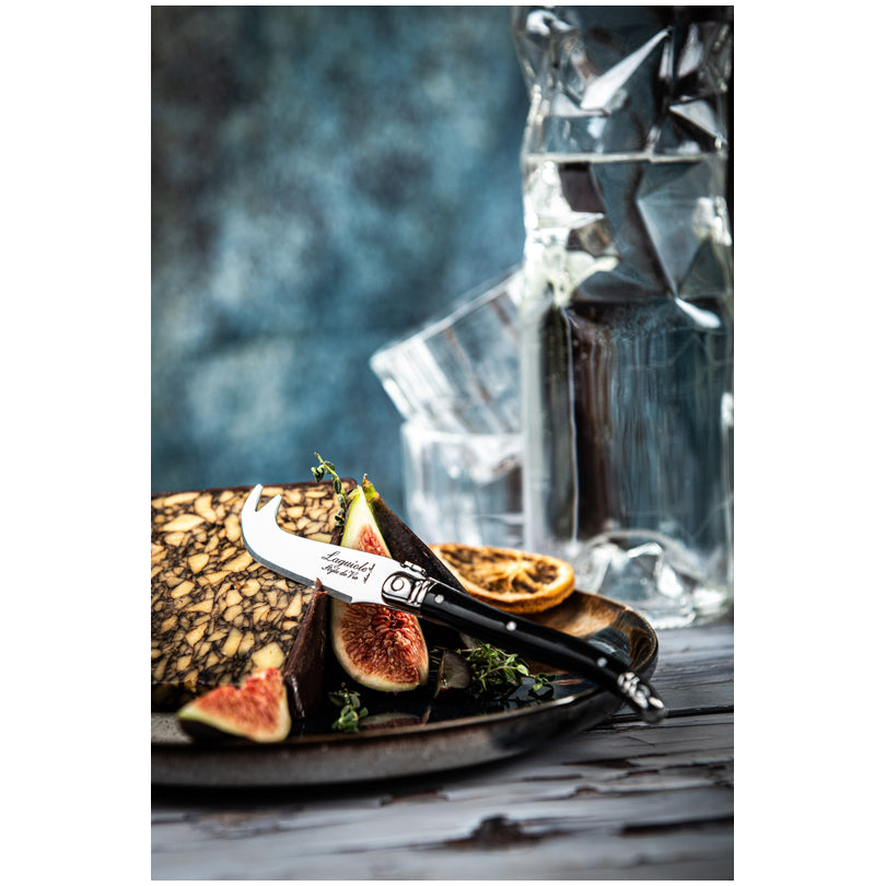 Set 3 coltelli formaggio "Premium Line - Black" cm 5,5/6/6,7