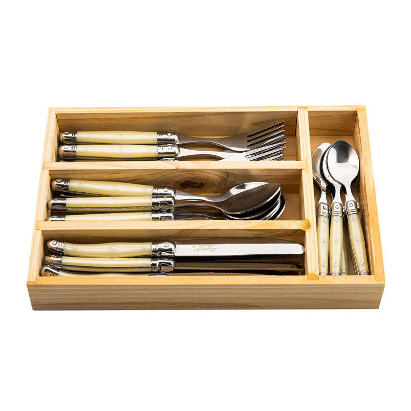 Set posate "Premium Line - Pearl", 24 pezzi cm 11