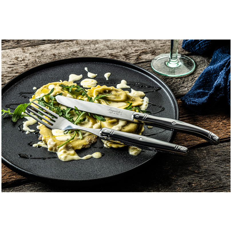 Set posate "Premium Line - Stainless Steel", 24 pezzi cm 11