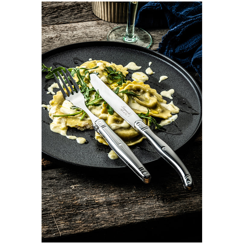 Set posate "Premium Line - Stainless Steel", 24 pezzi cm 11