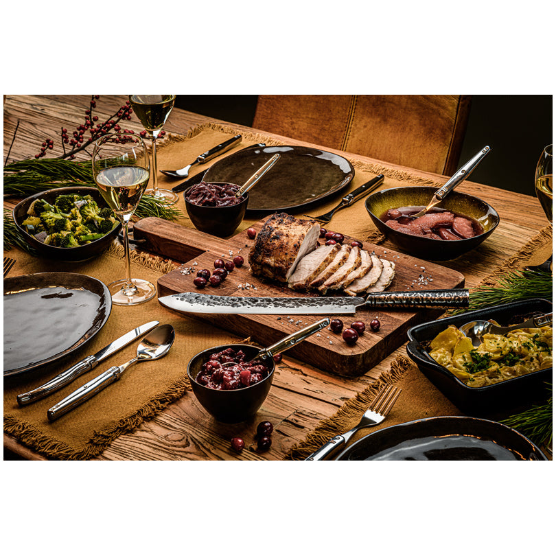 Set posate "Premium Line - Stainless Steel", 24 pezzi cm 11