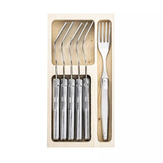 Set 6 forchette da tavola "Premium Line - Stainless Steel" cm 11