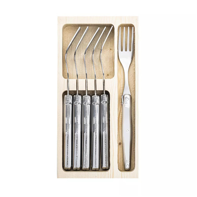 Set 6 forchette da tavola "Premium Line - Stainless Steel" cm 11
