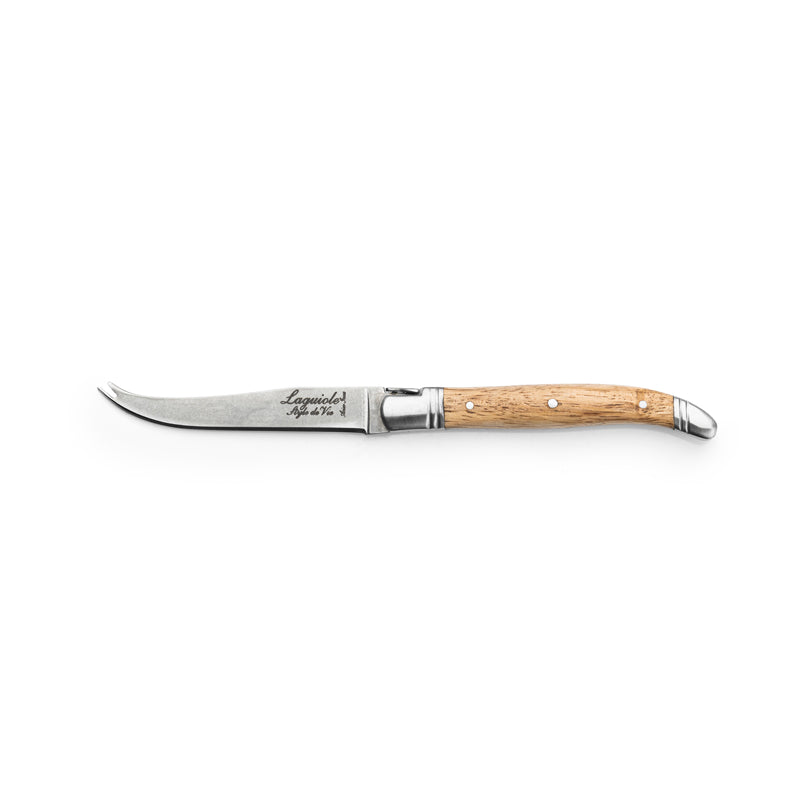 Set 3 coltelli formaggio "Luxury Line - Oak Stonewash" cm 6,5/9,5/10