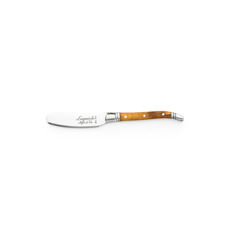 Set 3 coltelli formaggio "Luxury Line - Olive wood" cm 6,5/9,5/10