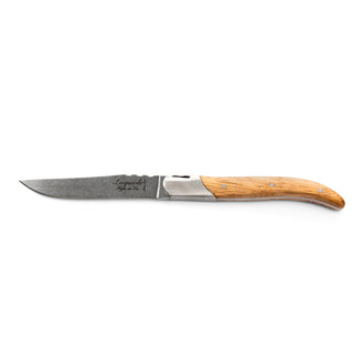 Set 6 coltelli da bistecca "Luxury Line - Oak Stonewash" cm 10,5