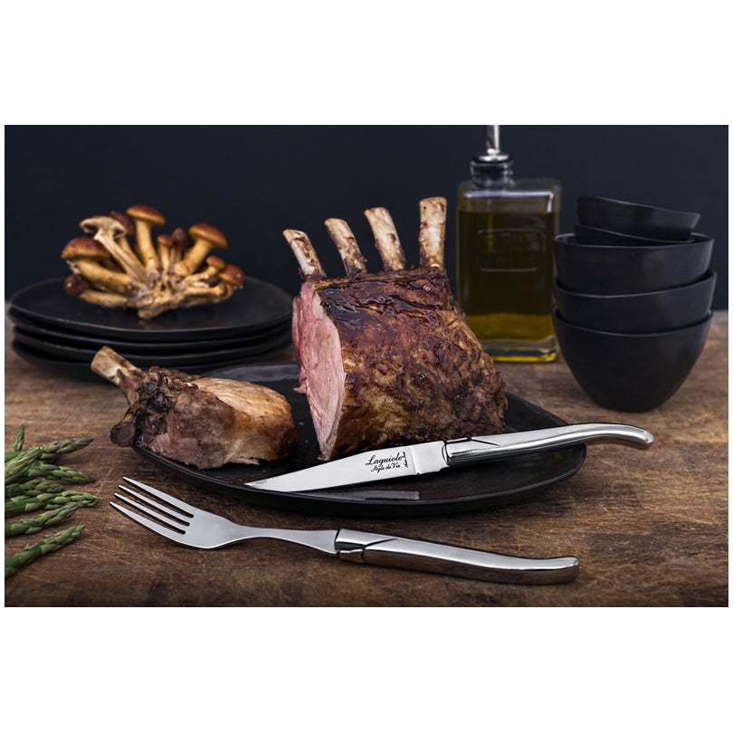 Set 6 coltelli da bistecca "Luxury Line - Stainless Steel" cm 10,5