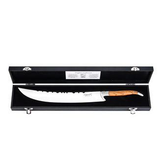 Sciabola champagne con manico in legno d'ulivo "Luxury Line" cm 27