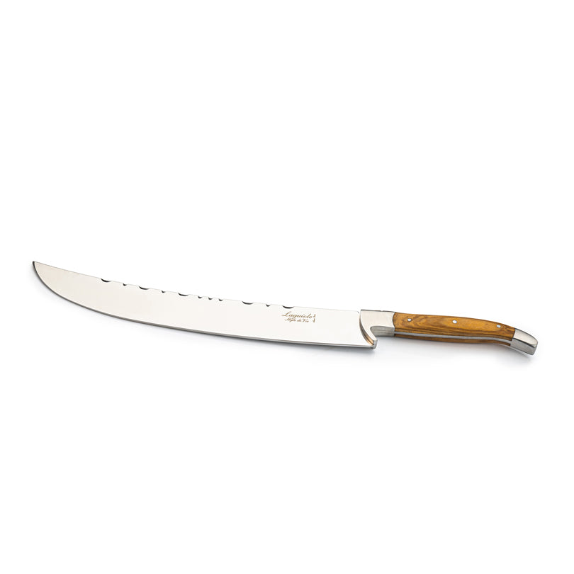 Sciabola champagne con manico in legno d'ulivo "Luxury Line" cm 27
