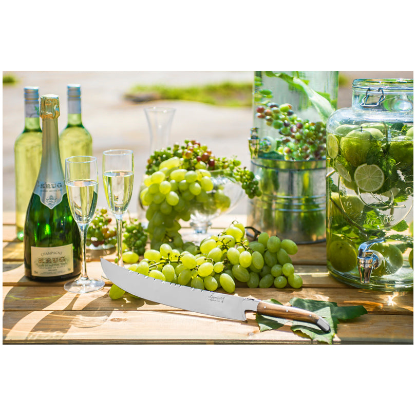 Sciabola champagne con manico in legno d'ulivo "Luxury Line" cm 27