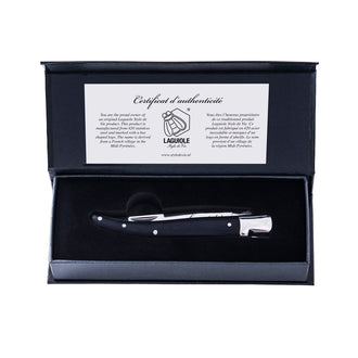 Coltello da tasca "Luxury Line - Pakka Black" cm 8,5/11