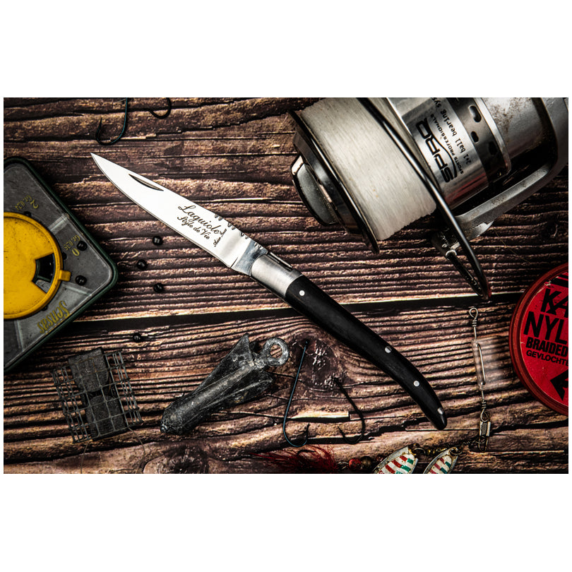 Coltello da tasca "Luxury Line - Pakka Black" cm 8,5/11