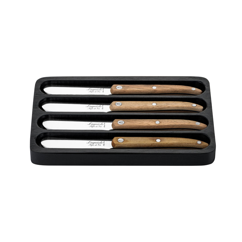 Coltello spalmaburro "Innovation Line - Oak", confezione 4 pezzi cm 6,5