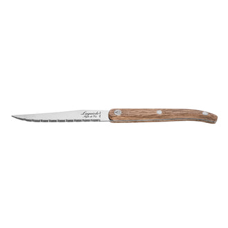 Set 6 coltelli da bistecca "Innovation Line - Oak" cm 11