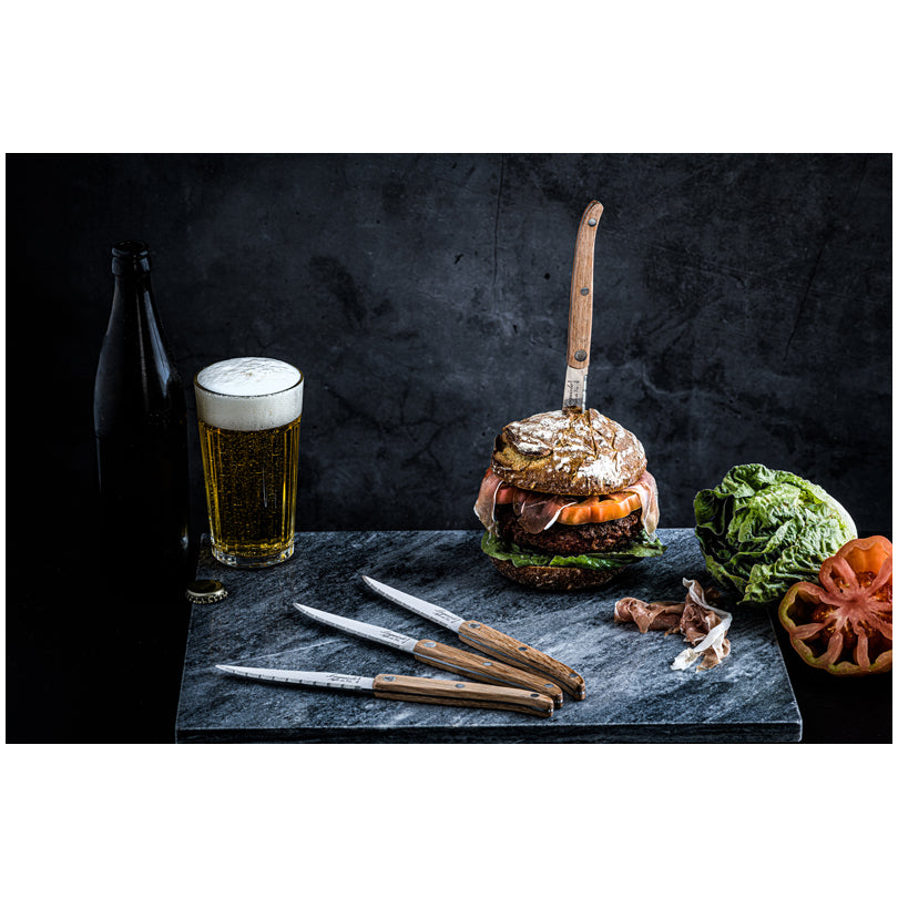 Set 6 coltelli da bistecca "Innovation Line - Oak" cm 11