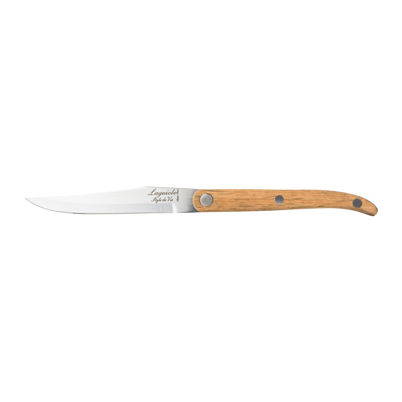 Set 6 coltelli da bistecca "Innovation Line - Oak" cm 11