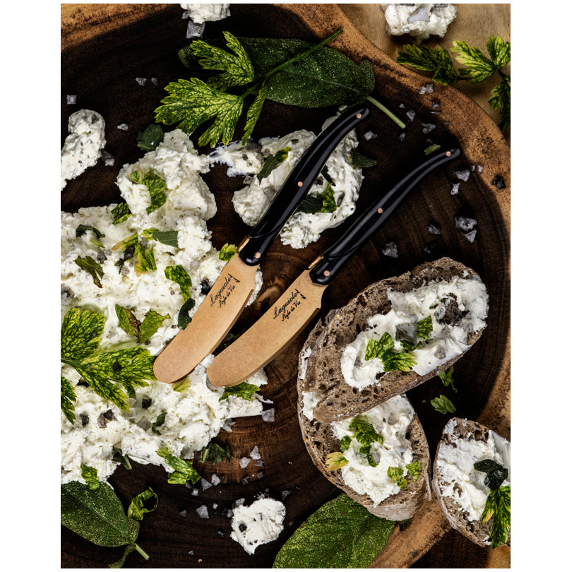 Coltello spalmaburro "Prestige Line - Copper Stonewash", confezione 4 pezzi cm 6,5