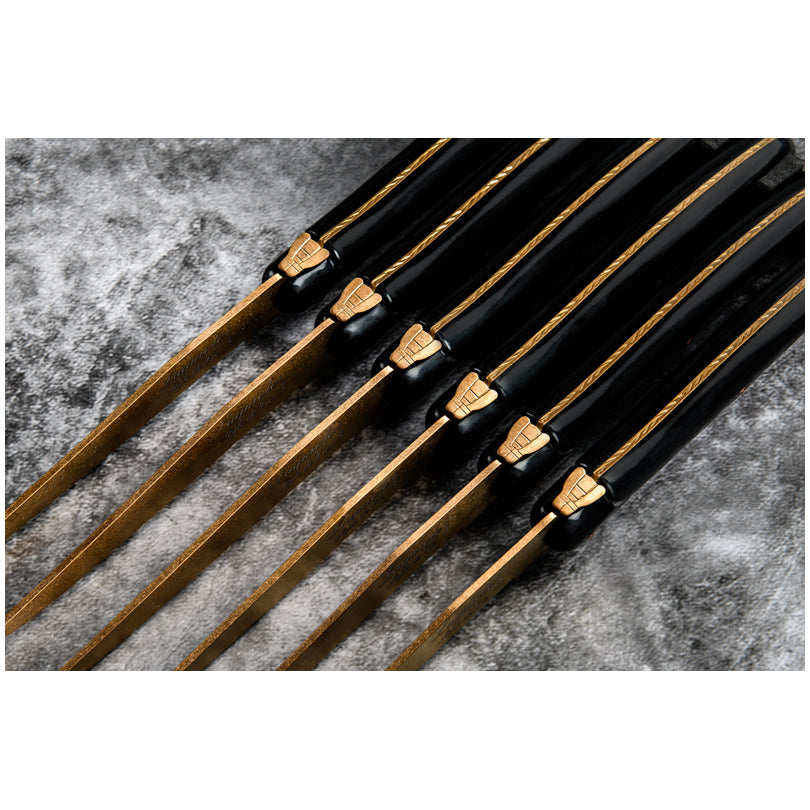 Set 6 coltelli da bistecca "Prestige Line - Copper Stonewash" cm 11