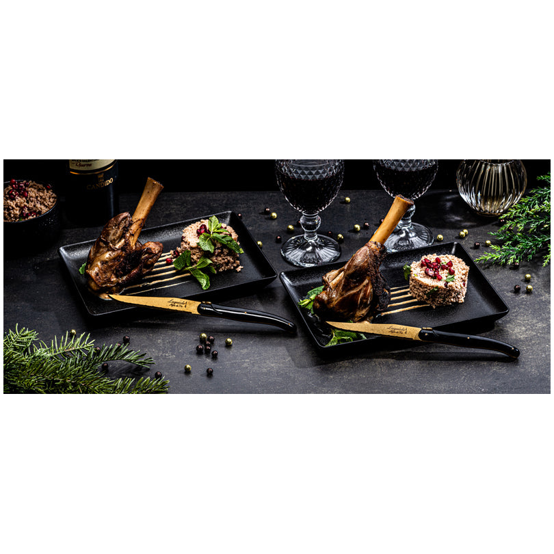 Set 6 coltelli da bistecca "Prestige Line - Copper Stonewash" cm 11