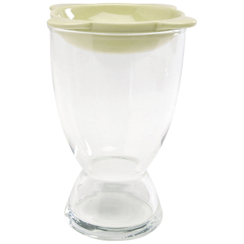 Bicchieri con piattino 4 pezzi CL35