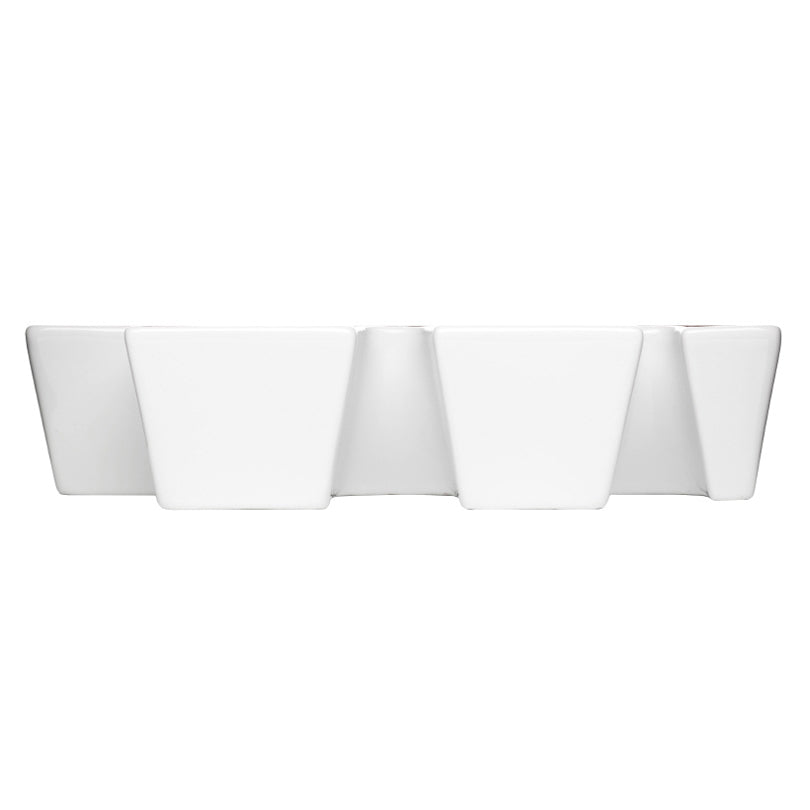 Ciotola CHRISTMAS ROSSO/BCO GRES CM25X12X6