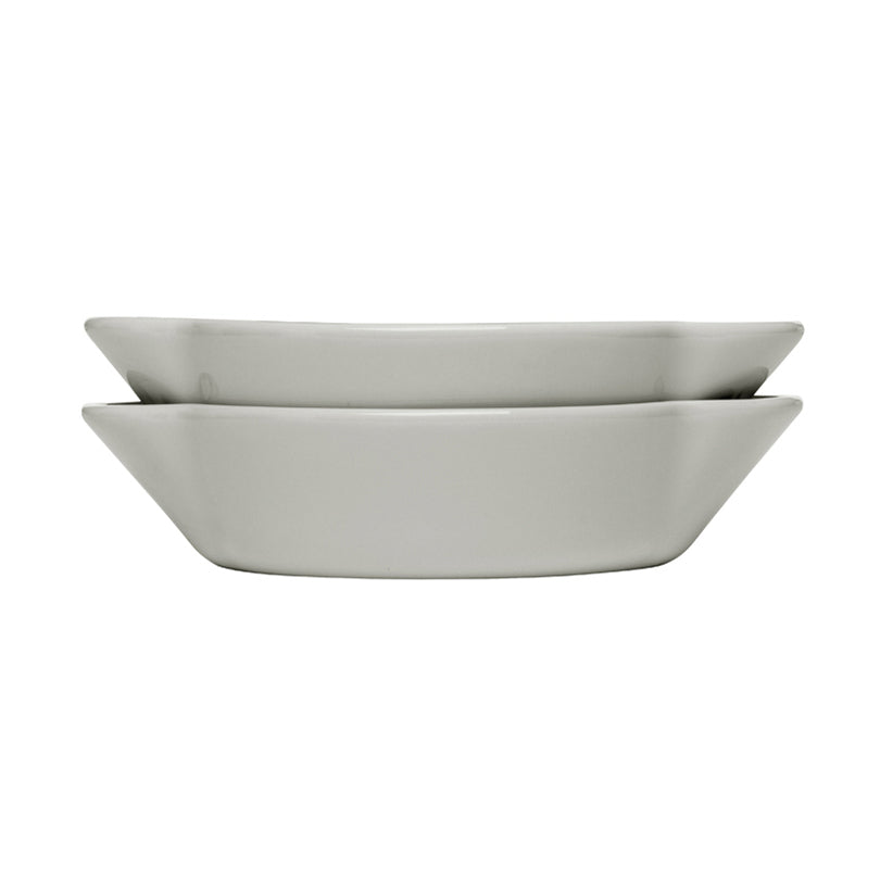 Ciotole tonde "Piccadilly" 2 pezzi cm 17,5x13,5x4