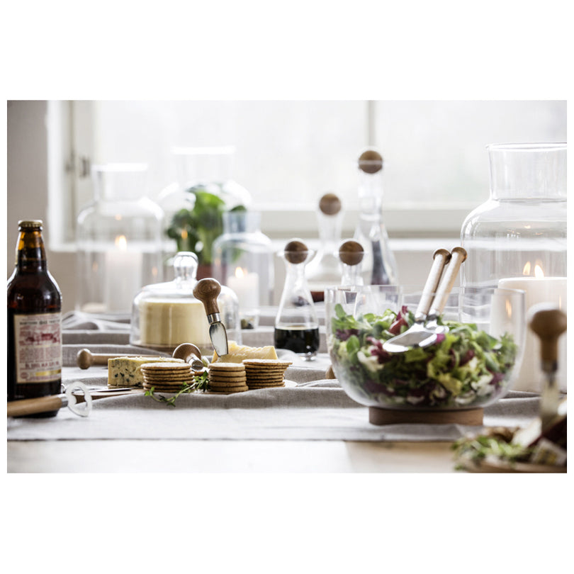 Posate insalata "Oval Oak" cm 6x31x2