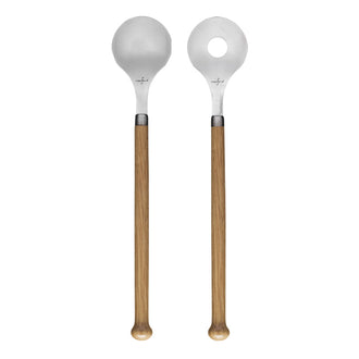 Posate insalata "Oval Oak" cm 6x31x2