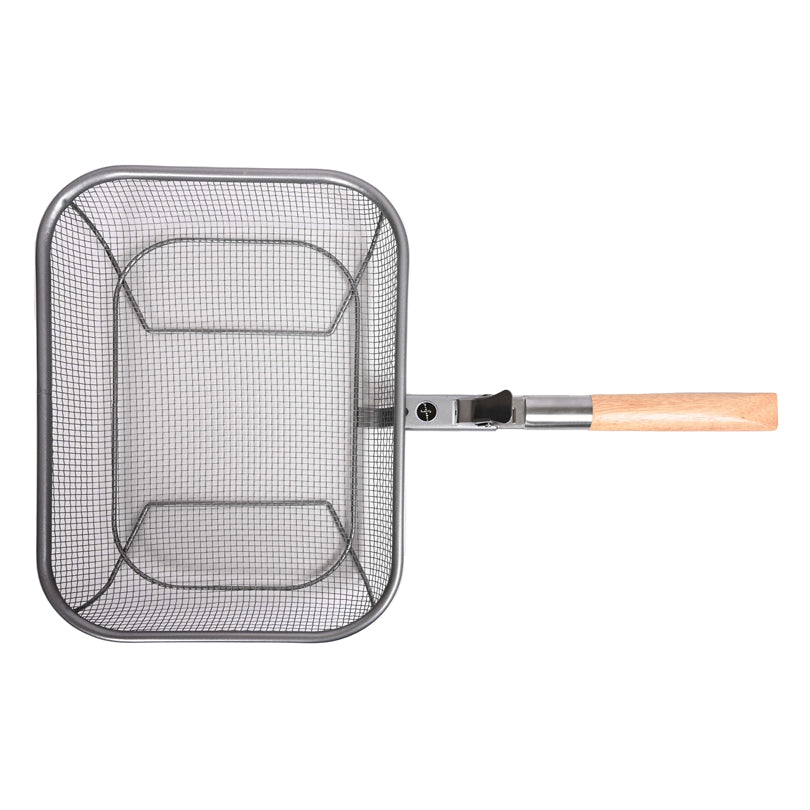 Cestello di cottura BBQ con manico staccabile cm 57x38x8
