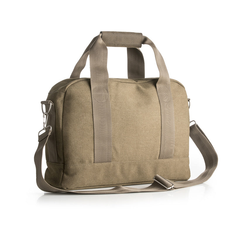 Borsa porta PC "Stonewashed Canvas" cm 43x12x29