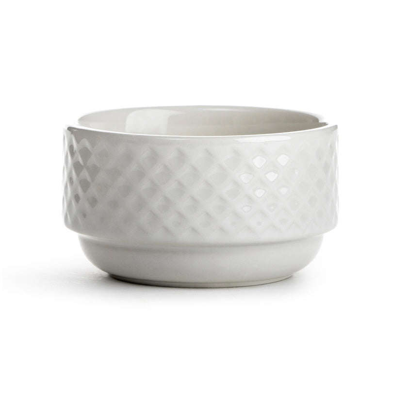 Ciotola per muesli con rilievo "Coffee & More" cm Ø12x7