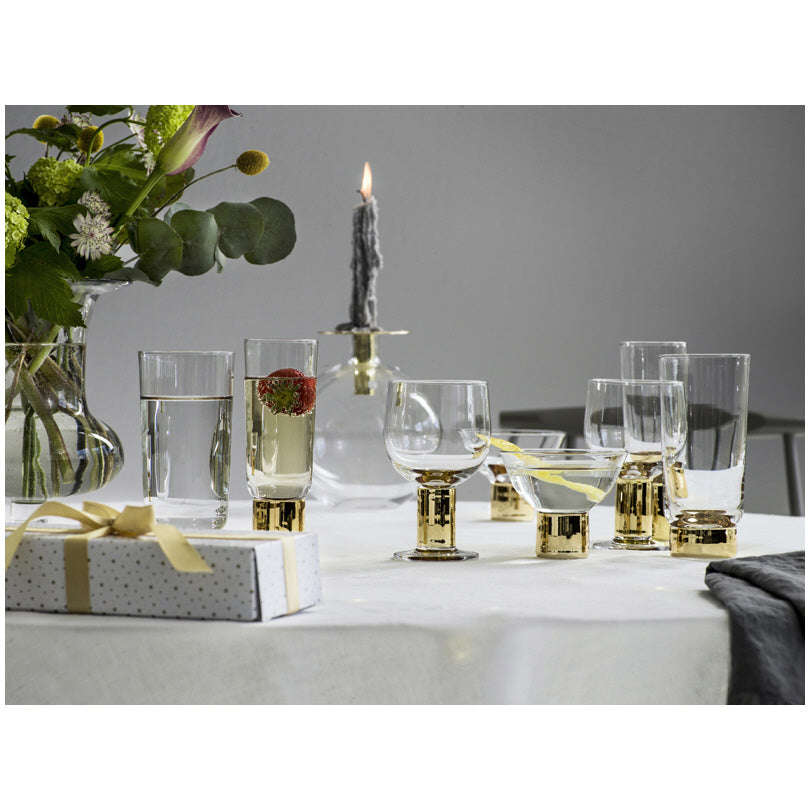 Bicchiere flute/champagne "Club" 2 pezzi cl 18/cm 16,5