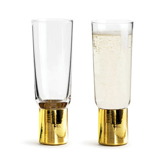 Bicchiere flute/champagne "Club" 2 pezzi cl 18/cm 16,5