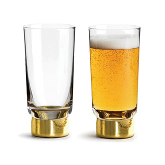 Bicchieri tumbler birra "Club" 2pezzi cl 33/cm Ø7x16
