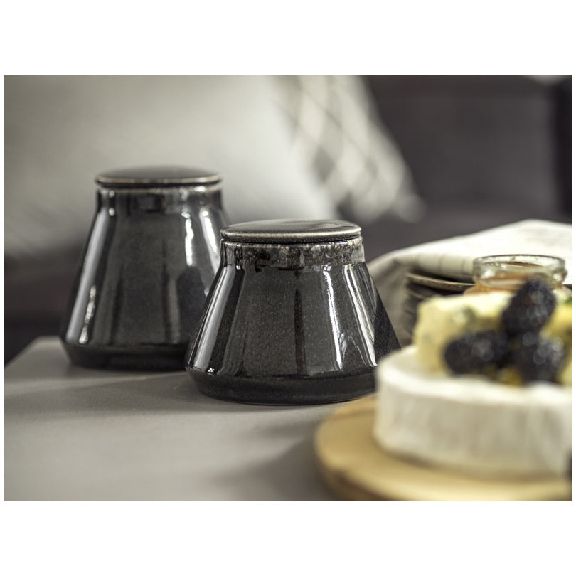 Barattolo con coperchio Nature, piccolo cm Ø13x10/cl 55