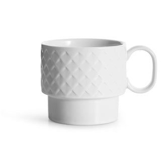 Tazza colazione con rilievo "Coffee & More" cl 45/cm Ø10x9